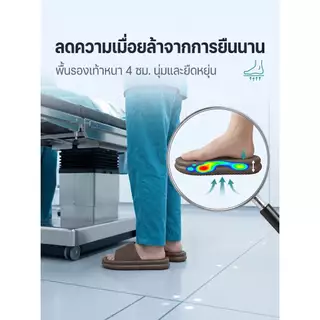 [พร้อมส่งจากไทย] 2026 แตะบ้าน EVA แฟชั่นร้อน กันลื่น ใส่ปลอดภัยในห้องน้ำ