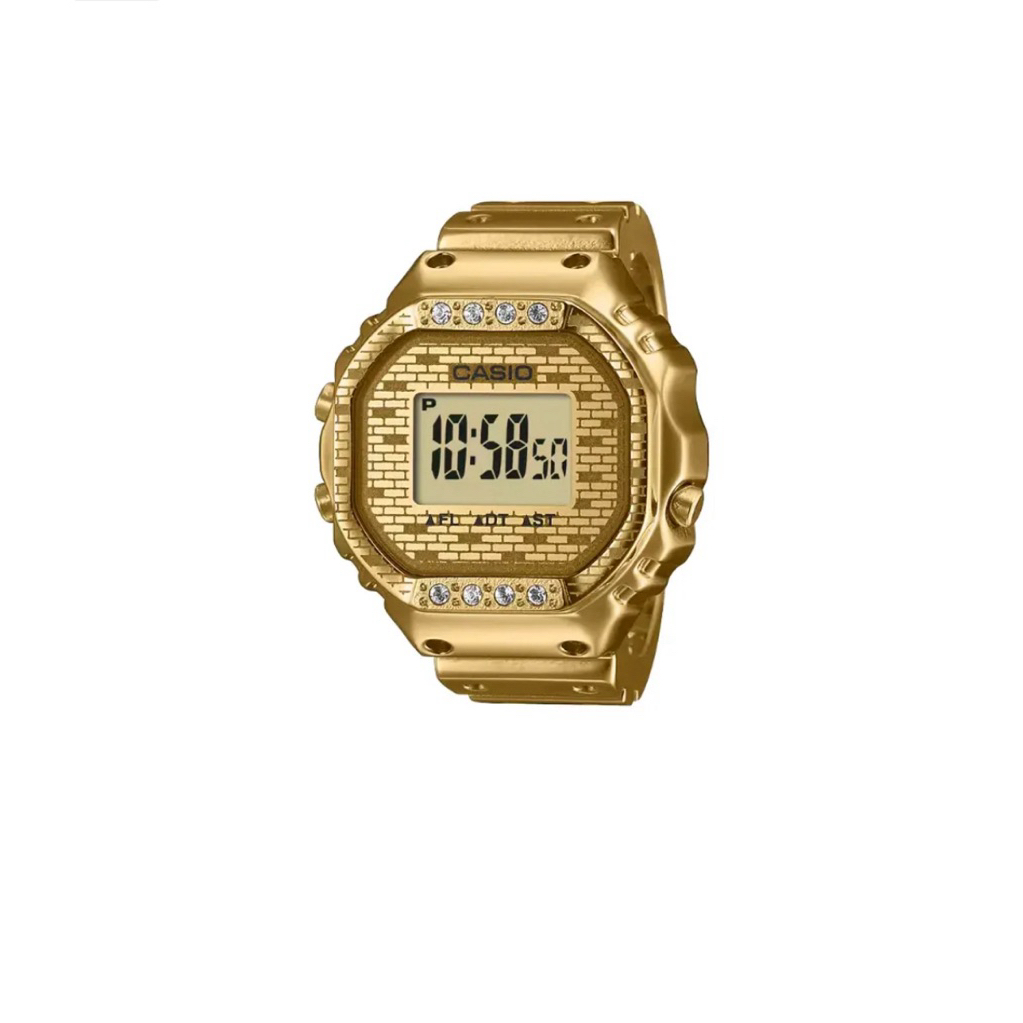 นาฬิกาแหวน CASIO รุ่น CRW-OONJB-9DR สีทอง รุ่นใหม่ ของแท้ รับปรับกัน CMG