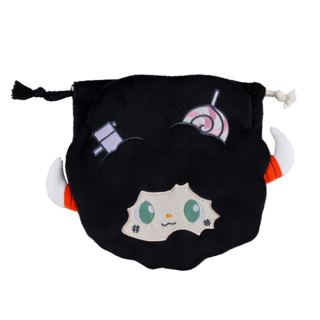 (พร้อมส่ง) Katekyo Hitman Reborn Akira Amano Exhibition 2024 Rambo Rambo Drawstring Bag กระเป๋าผ้าหู