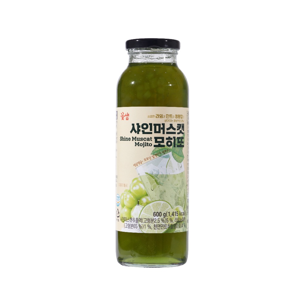 [ของแท้] 샤인머스캣모히또 KOTSAM Shine Muscat Mojito Syrup (ไซรัปองุ่นไชน์มัสแคทโมฮิโต้) 600g