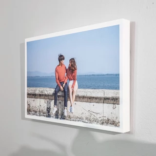 Photobook: รูปติดผนัง ภาพแคนวาส (8x8 ถึง 18x12) แบบหนา - ติดผนังได้โดยไม่เจาะ