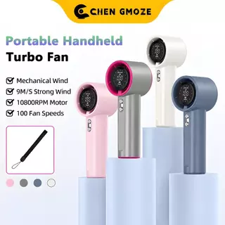 CHEN GMOZE【COD】GFS001 พัดลมพกพา พัดลมมือถือ ความเร็วสูง ทํางานเงียบ ปรับความเร็วได้ USB พัดลมมือถือ
