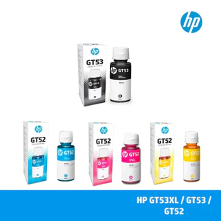 หมึกพิมพ์แท้ HP GT53 BK, GT53XL BK , GT52 CMY Original Ink Bottle (1VV21AA,1VV22AA,M0H54AA,M0H55AA,M0H56AA)
