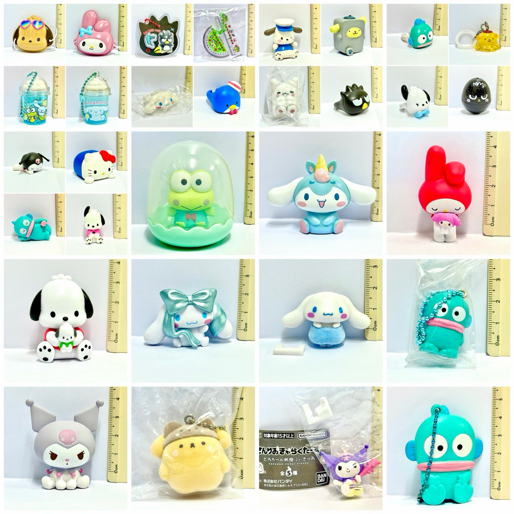 ของแท้ พร้อมส่ง ส่งไว ลิขสิทธิ์ Sanrio ซานริโอ้ โมเดล หุ่น ของเล่น ตุ๊กตา ฟิกเกอร์ พวงกุญแจ ของเล่น สะสม
