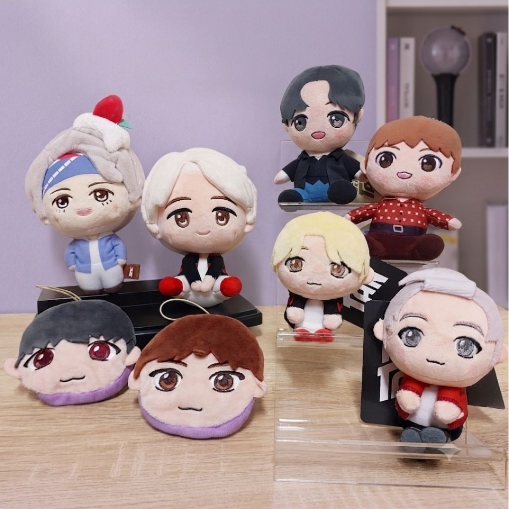 พร้อมส่งในไทย ของสะสม TinyTAN & You ตุ๊กตาพวงกุญแจ บังทัน