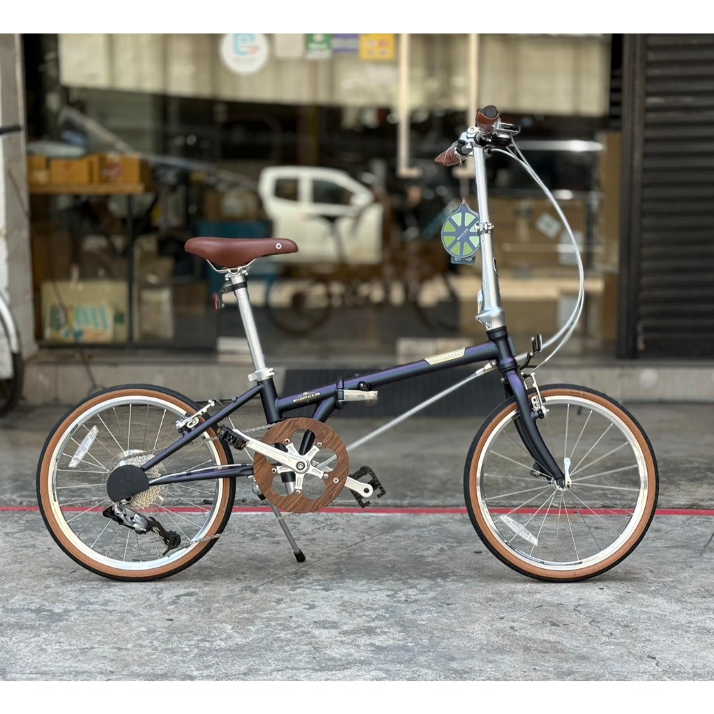 DAHON Boardwalk D10 จักรยานพับ 20 นิ้ว Chromoly 4130 เกียร์ 10 Speed ดุม Sealed Bearing