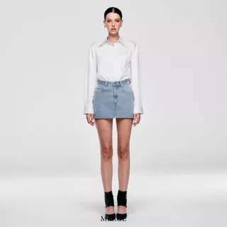 Merge Official - A Line Denim Skirt (พร้อมส่ง)