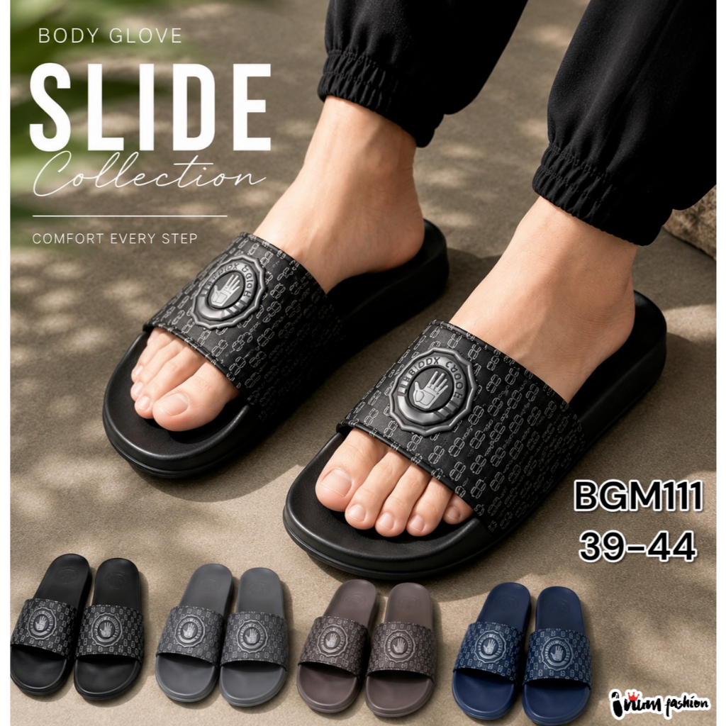 NFshoes BODY GLOVE รองเท้าแตะผู้ชาย รุ่น BDG-BGM111/BGL104 ใส่สบาย น้ำหนักเบา และ ทนทาน พร้อมดีไซน์เรียบเท่มีเอกลักษณ์