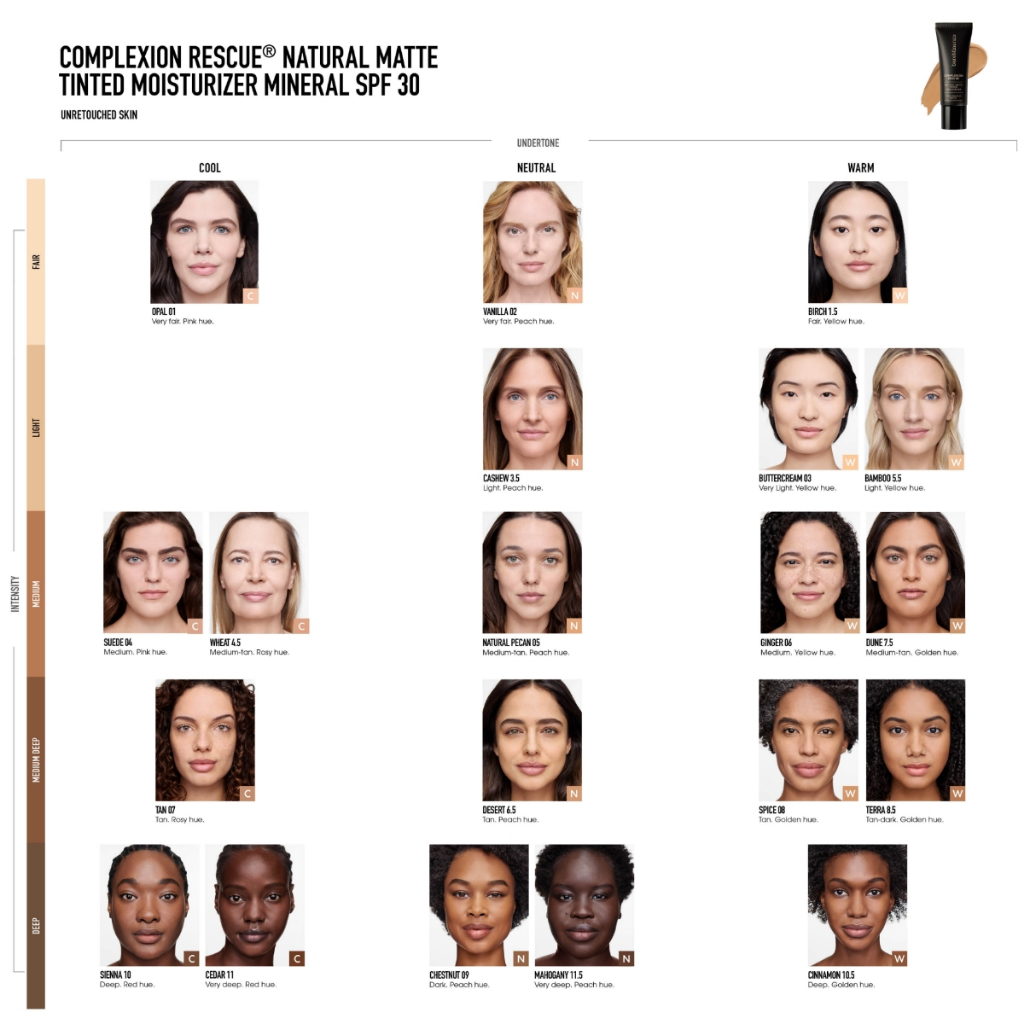 bareMinerals مرطب ملون Complexion Rescue Natural Matte — صورة 8