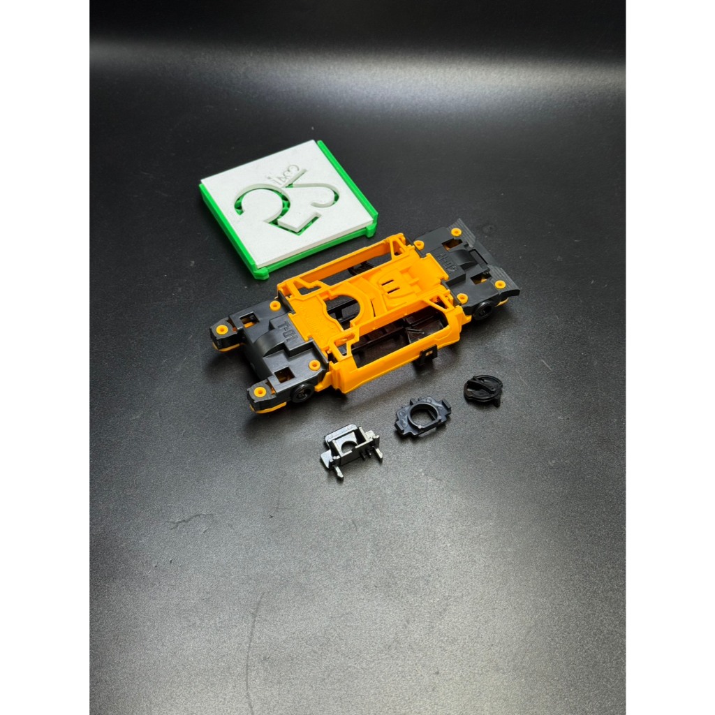 Tamiya mini 4WD MS-L Suspension (black yellow)