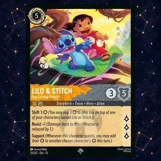 Lorcana [Set 13] Super Rare ทุกสี | Attack of the Vine! (Eng) Single Card แยกใบ