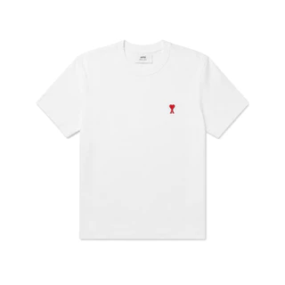 พร้อมส่ง | เสื้อยืด AMI Paris Ami de Coeur T-Shirt ปักโลโก้หัวใจ รับประกันความพอใจ คืนเงินได้