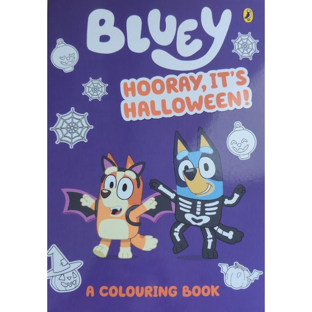 Bluey: Hooray, It's Halloween! – A Colouring Book / Bluey / Penguin Books