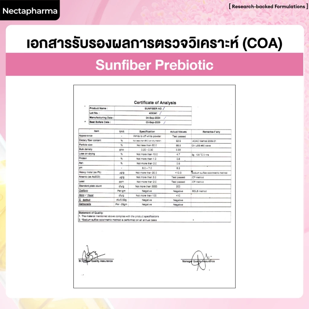 Nectapharma Femi Probiotics เนคตาฟาร์มา เฟมิ โพรไบโอติกส์ thumbnail 7