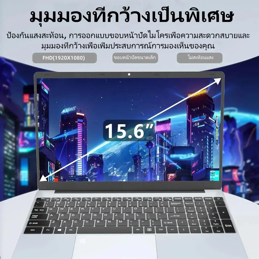 NEW  X15 Pro โน๊ตบุ๊ค หน้าจอ15.6 นิ้ว RAM16GB SSD 512GB Windows 11 Intel @2.0GHz ประกัน 1ปี พร้อมส่ง thumbnail 3