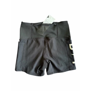 BT0080กางเกงรัดกล้ามเนื้อผู้หญิง ขาสั้นเอวสูงมีช่องใส่โทรศัพท์หรือเจลด้านข้าง2 ช่อง และกระเป๋าด้านหลัง 1ช่องเนื้อผ้าร่อง