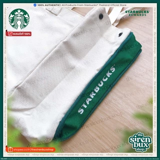Exclusive『Starbucks®』กระเป๋าสะพายแคนวาส สตาร์บัคส์ รีวอร์ด โกลด์เมมเบอร์ | Starbucks Rewards Gold Member Canvas Tote Bag