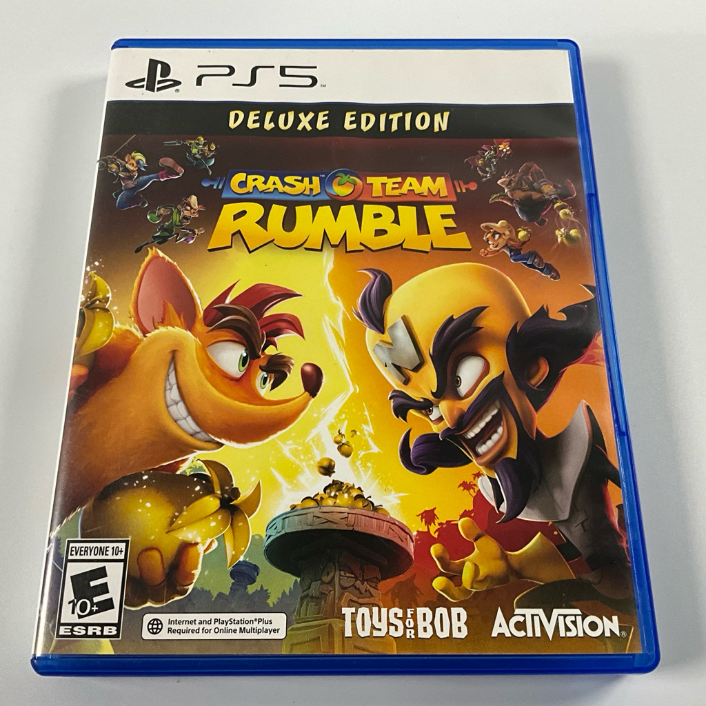 [มือ2] Crash Team Rumble Deluxe Edition PS5 เกม Multiplayer Action Crash Bandicoot Activision PlaySt