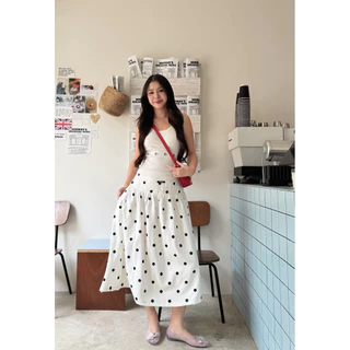 กระโปรงยาว Baby daisy midi long ดีเทลซิปข้าง มาใหม่สุดน่ารัก🛀🏻🧸✨🧈🦢