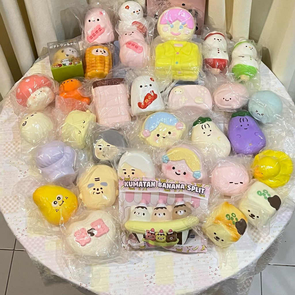 🩵พร้อมส่ง🌤️ใหม่ 21/7/69 แบรนด์จีน Lisa อื่นๆ สกุชชี่น่ารัก มือ1 🎀squishy แบรนด์ญี่ปุ่น/จีน🫧