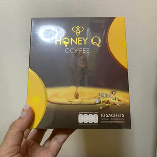ฟรี 3 ซอง‼️ กาแฟ ฮันนี่คิว (ของแท้) Honey Q Coffee กาแฟ ฮันนี่คิว ซองละ 15g.
