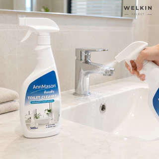 Welkinselect QJJ-01 500ml น้ำยาล้างห้องน้ำ น้ำยาทำความสะอาดห้องน้ำ น้ำยาล้างโถสุขภัณฑ์ สเปรย์ทำความสะอาดห้องน้ำ