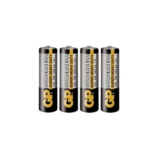 GP CABON ZINC SUPERCELL AAX4 ถ่านคาร์บอนซิงค์ (1 กล่อง 10 แพ็ค)