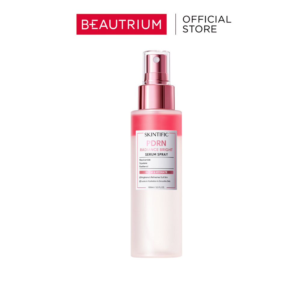 SKINTIFIC Pdrn Radiance Bright Serum Spray ผลิตภัณฑ์บำรุงผิวหน้า 100ml