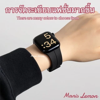 Manis Lemon สายนาฬิกา MagGo for Smart Watch band Series 11 10 9 8 3 5 4 SE 6 7 Ultra 49 46 45 44 40 41 38 42 mm