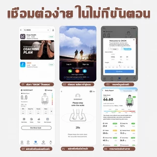 【รับประกัน10ปี】เครื่องชั่งน้ำหนักอัจฉริยะ จอLCD รับน้ำหนัก360kg แบตใช้งานได้นาน ลดน้ำหนัก ดูแลสุขภาพ เครื่องชั่งน้ำหนัก