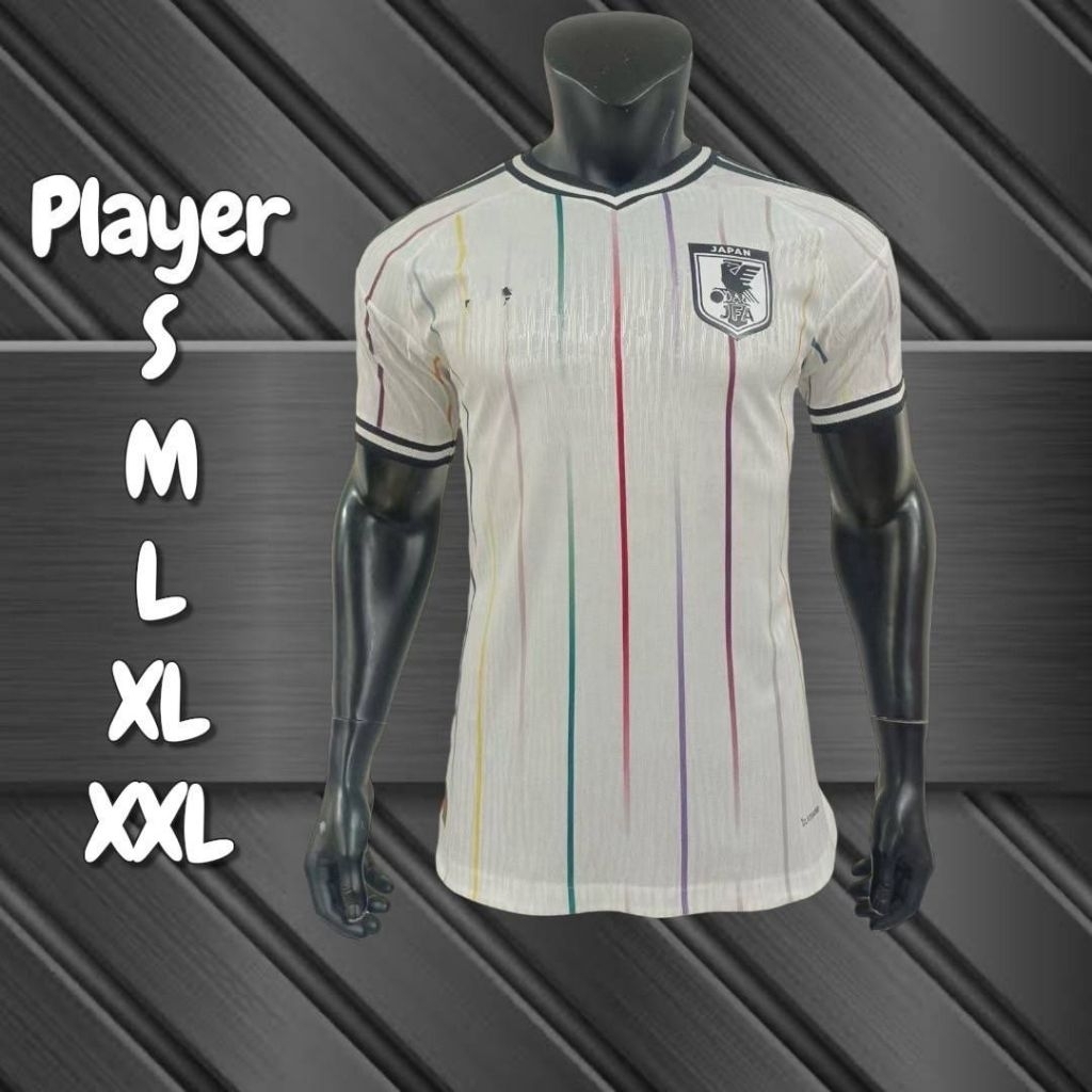 เสื้อบอลเกรดเพลเยอร์ เนื้อผ้าดี คุณภาพนักเตะ ไซส์ S M L XL 2XL