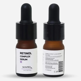 SKINPRO Rx Retinol Complex Mini Serum 5 ml.มินิเรตินอลเซรั่ม ช่วยลดเลือนริ้วรอย ปรับผิวเรียบเนียน ขนาดทดลอง