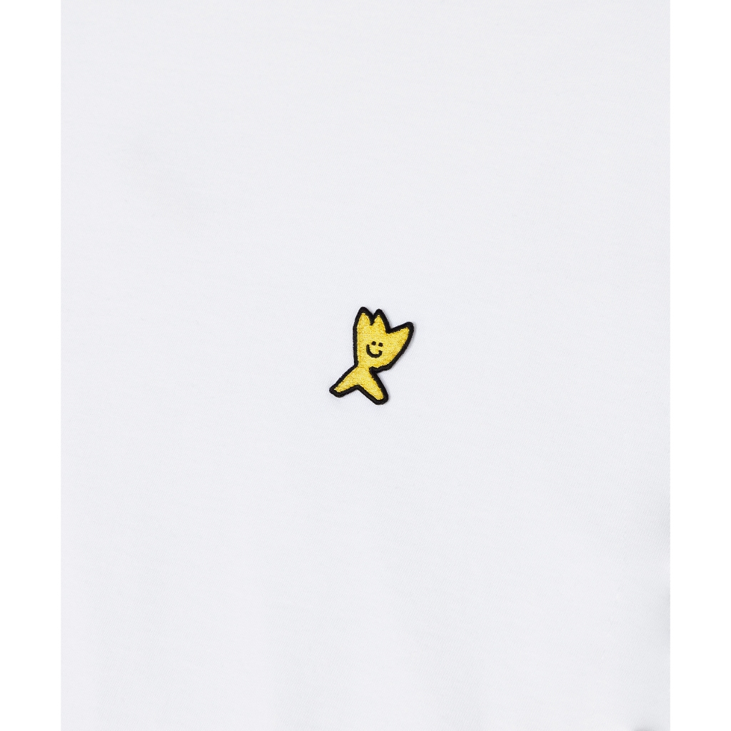 WACKY WILLY تيشيرت Signature Kiky Wappen — أبيض — صورة 4