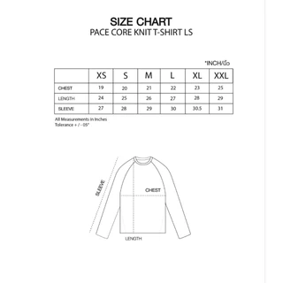 [ ของแท้ ] เสื้อวิ่งแขนยาว Carnival Running PACE CORE KNIT T-SHIRT LS ของใหม่ พร้อมส่ง