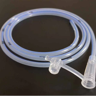 EXP.2029​ มี​ อย. สายสวนจมูก สายให้อาหาร ซิลิโคน Silicone Stomach Tube 120 cm (Be Great) สายยางให้อาหาร แบบปลายปิด