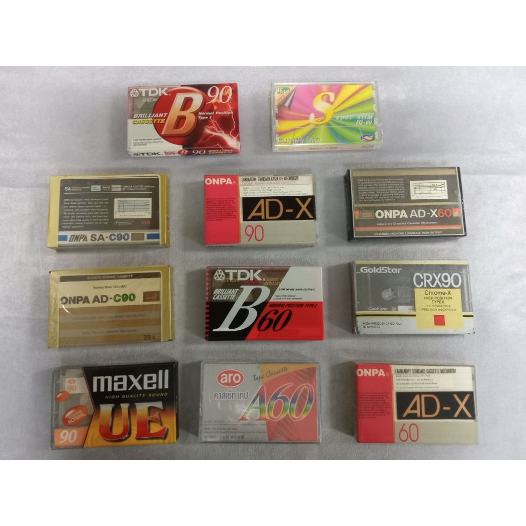 JK CURTAIN เทปเปล่า (1ม้วน) #เทปอัดเสียง#Tape cassette#เทปบันทึกเสียง
