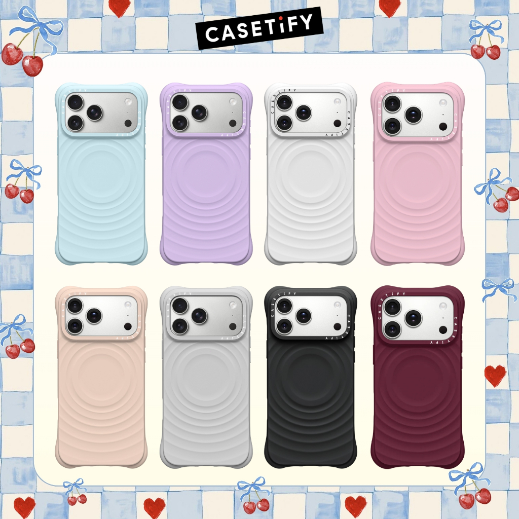 (ของแท้ 100%) Casetify Ripple Case เคสโทรศัพท์