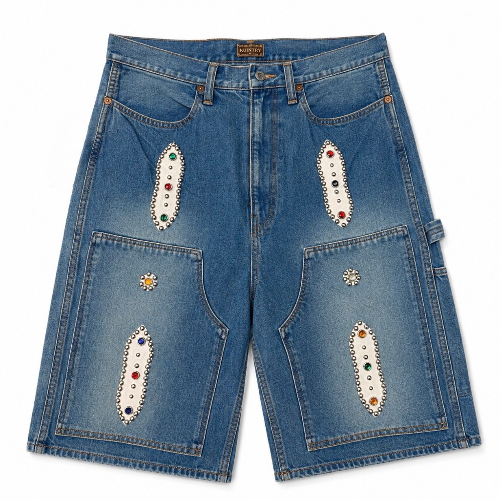 NEW !!! KAPITAL 14oz Denim Shorts