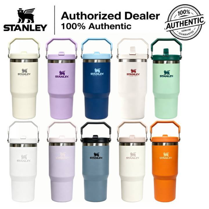 แก้วเก็บอุณหภูมิ STANLEY ขนาด 30oz รุ่นหูหิ้ว เก็บความร้อน/เย็นได้ยาวนาน เหมาะพกกลางแจ้ง สินค้าพร้อมส่ง
