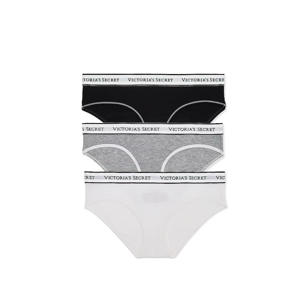 Victoria’s secret Hiphugger panty pack-3 แท้💯 พร้อมส่ง