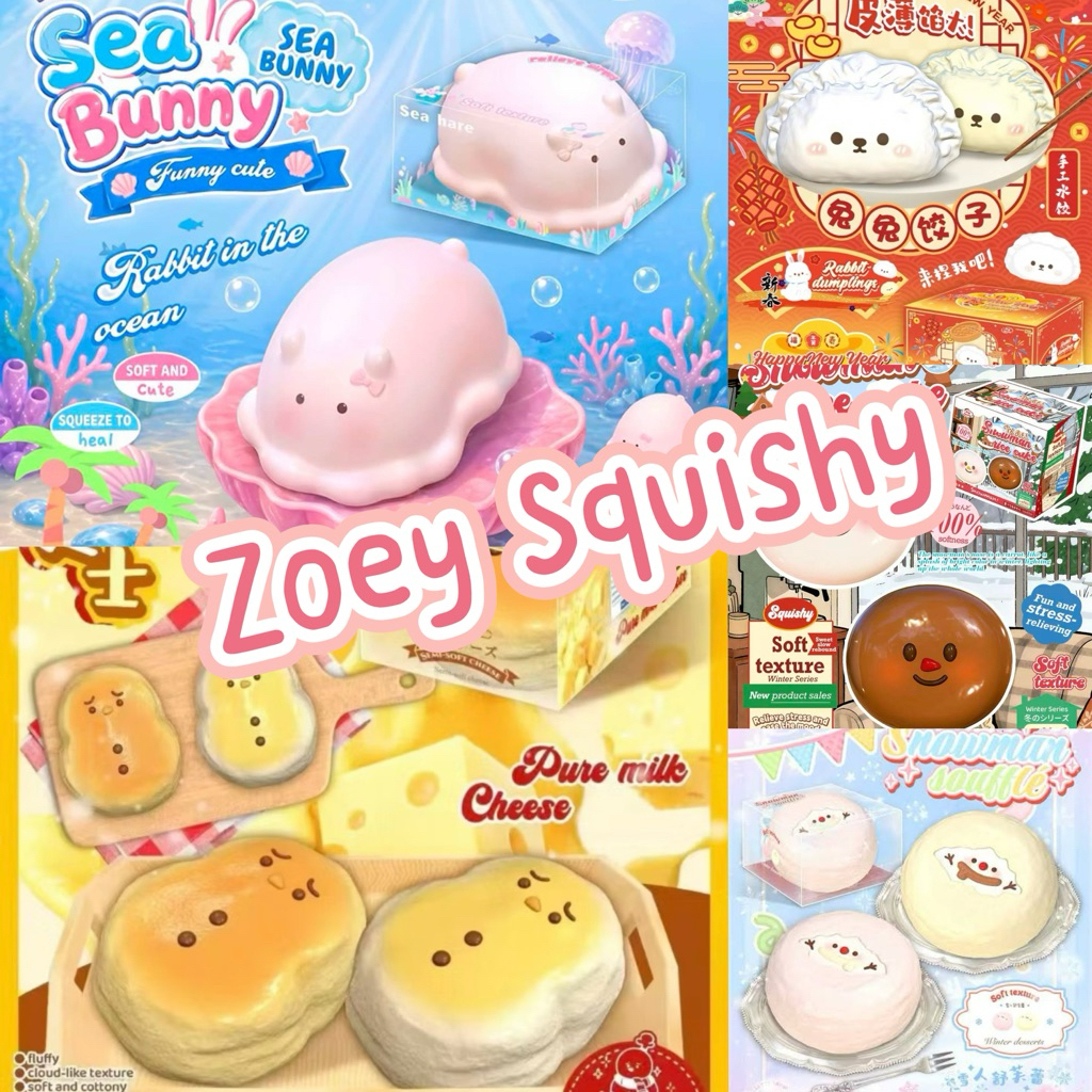 ZoeySquishyรวมสกุชชี่งานแบรนด์zoeyพร้อมส่ง📮💯