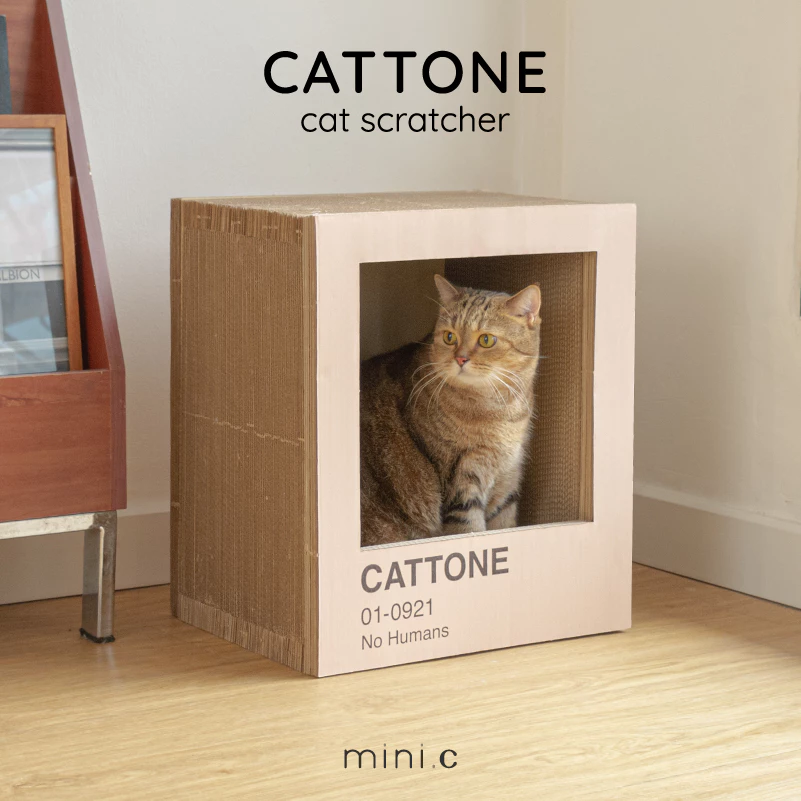mini.c (มินิซี) ที่ลับเล็บแมว รุ่น CATTONE (CATTONE Cat scratcher)