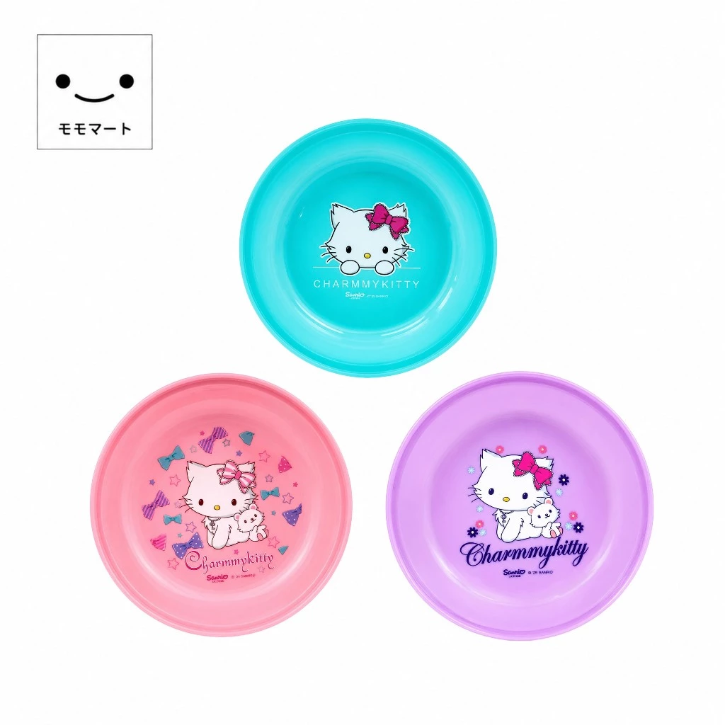 MOMOMART ขันตักน้ำ ขันอาบน้ำ ขันพลาสติก Charmmy Kitty ลิขสิทธิ์แท้ Sanrio ลายน่ารัก มี 3 สีให้เลือก