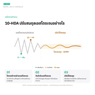 Hi-Balanz Royal Jelly Capsule รอยัล เยลลี่ แคปซูล 1 กล่อง 30 แคปซูล