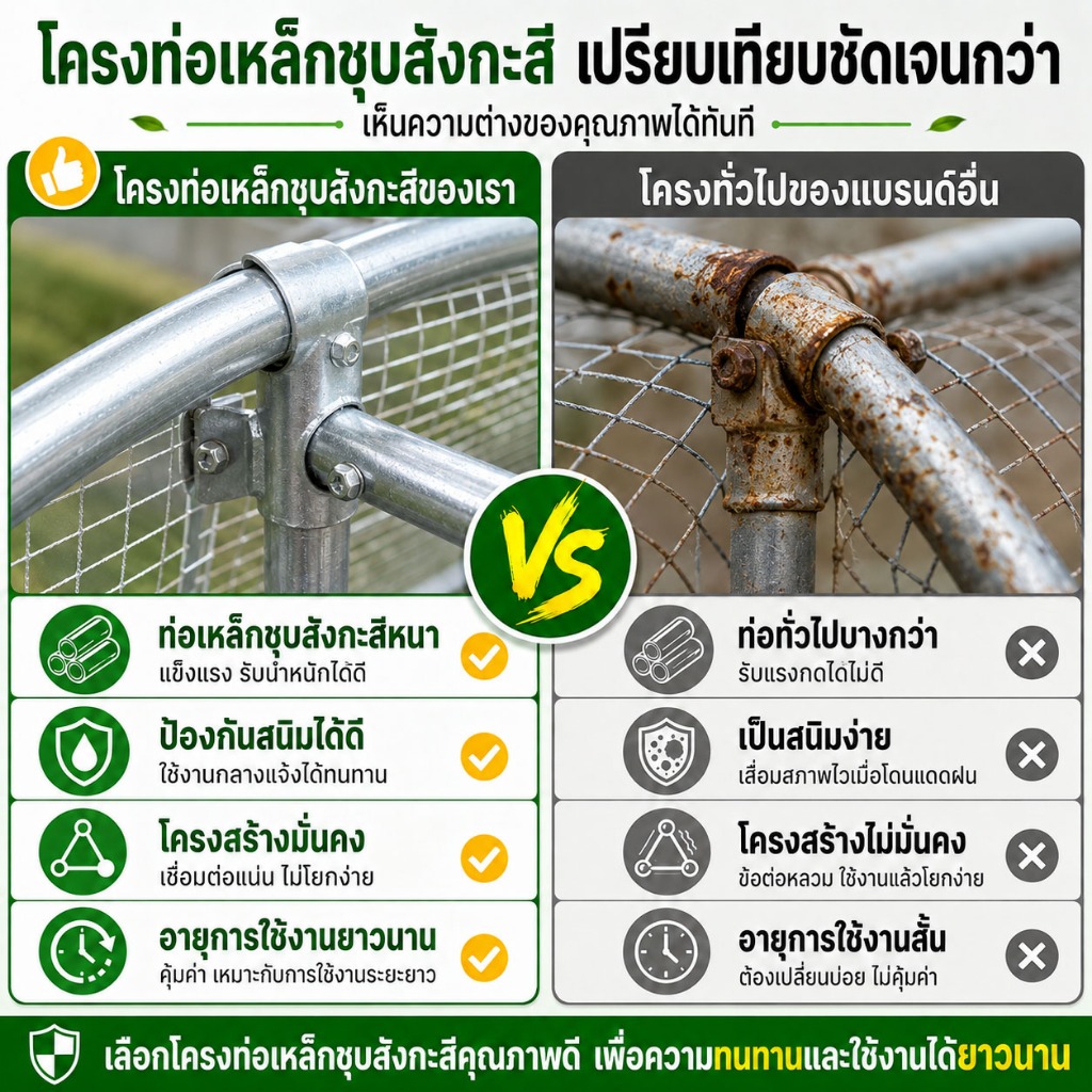 โรงเรือนกันแมลง โรงเรือนปลูกผัก มุ้งกันแมลง โรงเรือนเกษตร รูปที่ 6