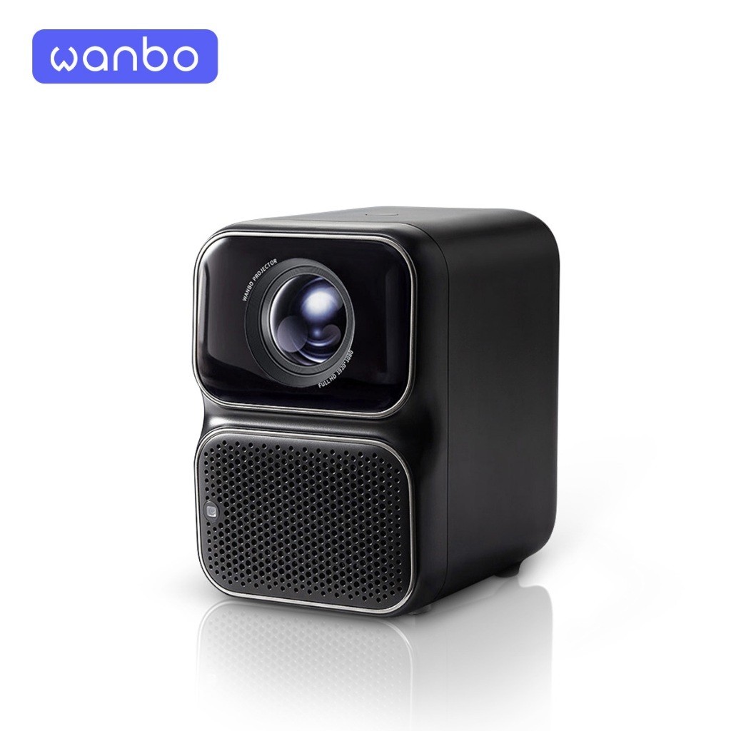 [สินค้าตัวโชว์เกรด B] Wanbo TT Projector 4K HD โปรเจคเตอร์ โปรเจคเตอร์พกพา โฟกัสอัตโนมัติ ลิขสิทธิ์แ