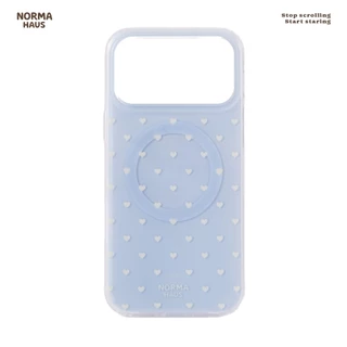 เคส iPhone MagSafe IMD 2 ชั้น ลายหัวใจมินิ ดีไซน์เกาหลี NORMAHAUS สำหรับ iPhone 17 Pro / Pro Max