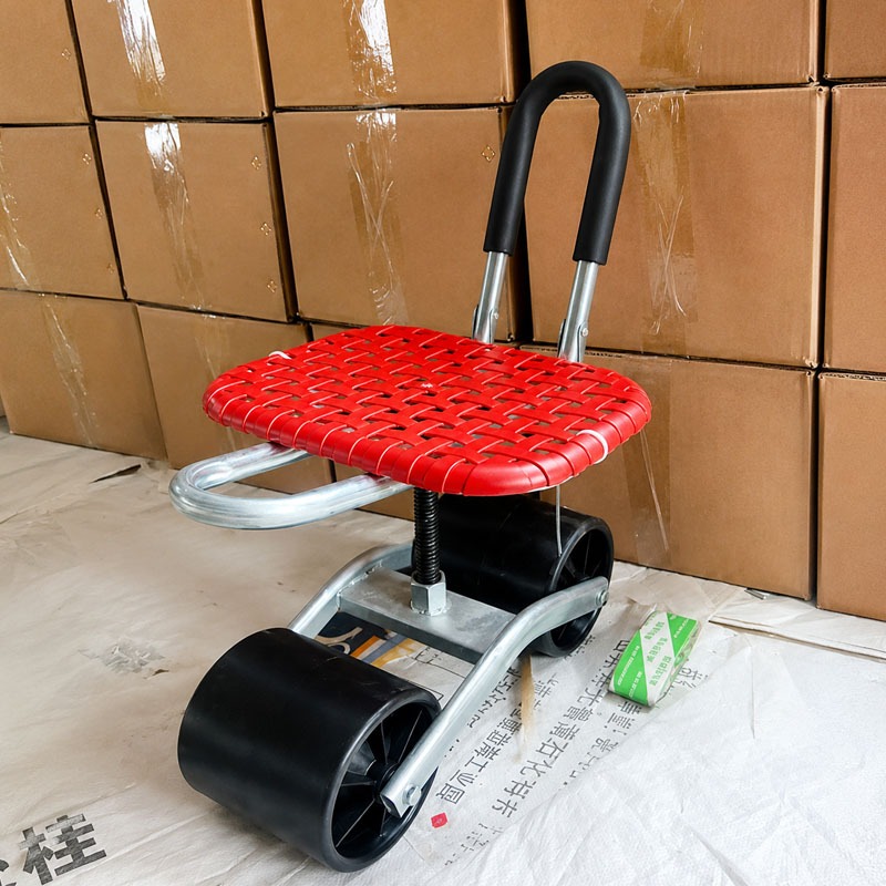 【ที่นั่งหมุนได้ 360°】รับน้ำหนัก 200 KG ที่นั่งกลิ้งเก้าอี้สวนที่นั่งหมุนได้ รถเคลื่อนที่ อุปกรณ์ทำสวน