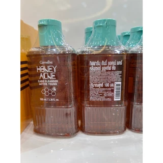 เจลล้างหน้าน้ำผึ้ง เจลน้ำผึ้ง กิฟฟารีน Active Young Honey Acne Care Cleanser Giffarine