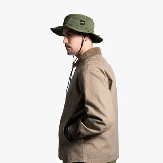 G130 Moss Green หมวกเดินป่า กันน้ำ มีช่องระบายอากาศ นุ่ม เบา ใส่สบาย
